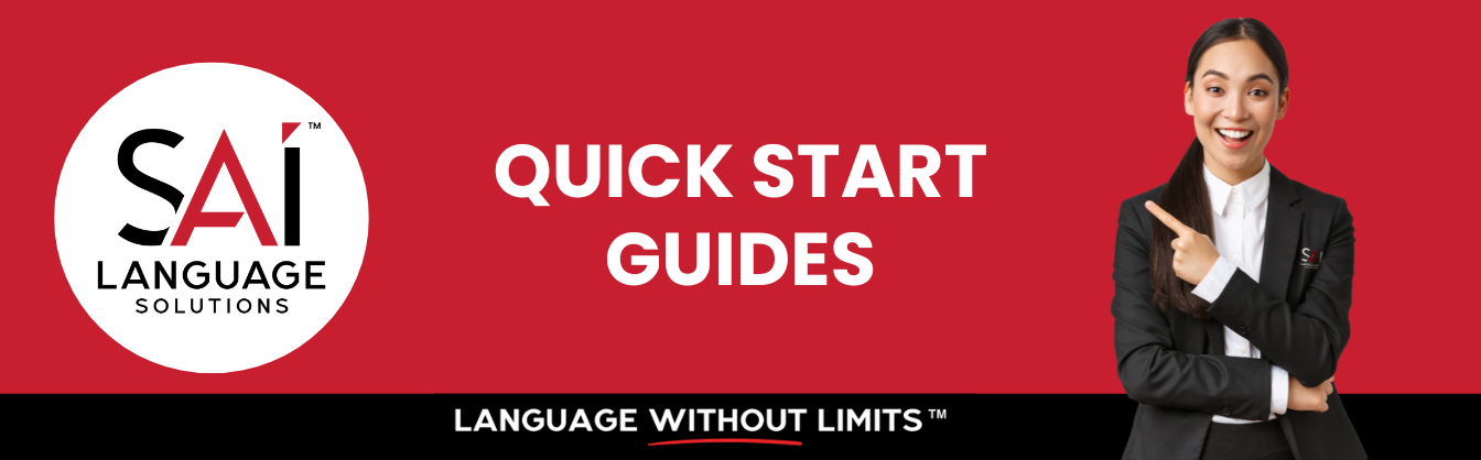 Quick Start Guides